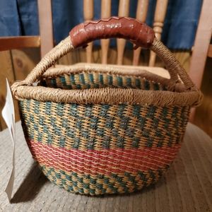 New African Market handmade basket